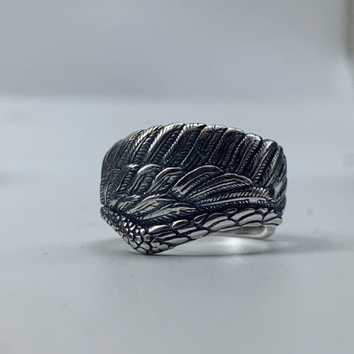 Angel wings ring