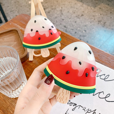 Compatible with Apple, Creative Watermelon Popsicle AirPods Earphone Cover