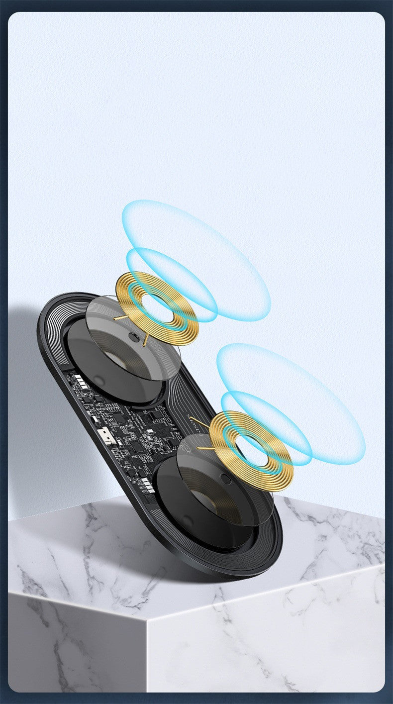 Mini Fast Charge 24W Wireless Charger Mobile Phone Power Adapter