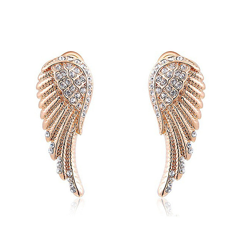 Angel wings earrings