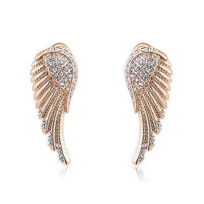 Angel wings earrings