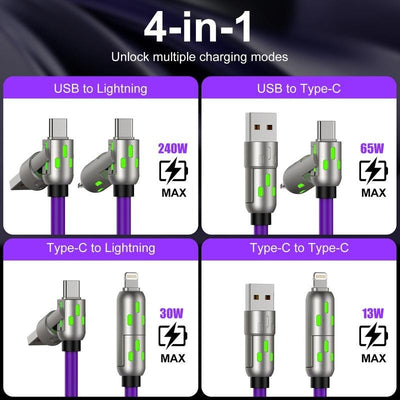 4-in-1 Fast Charging Cable