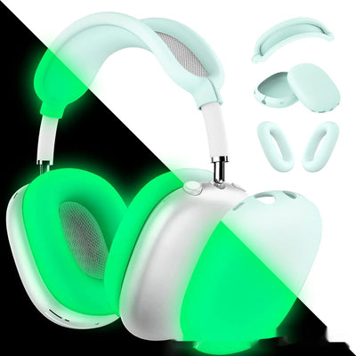 Earphone Case Silicone Earphone Case Bluetooth Headphone Case Head-mounted Protective Case