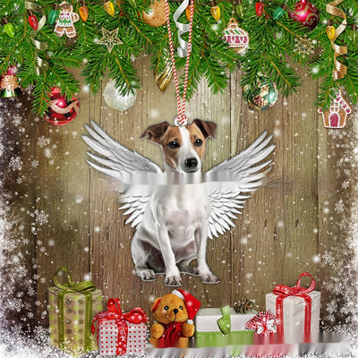 Labrador Retriever Pet Dog Wings Decorations With Angel Wings
