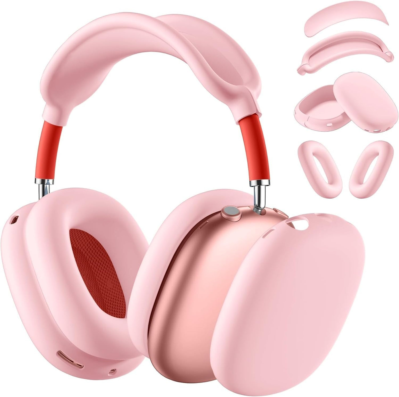 Earphone Case Silicone Earphone Case Bluetooth Headphone Case Head-mounted Protective Case