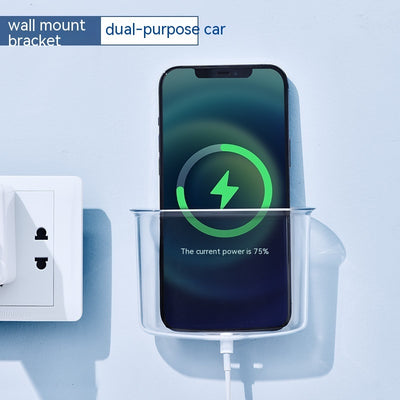 Punch Free Paste Mobile Phone Charging And Placing Bracket