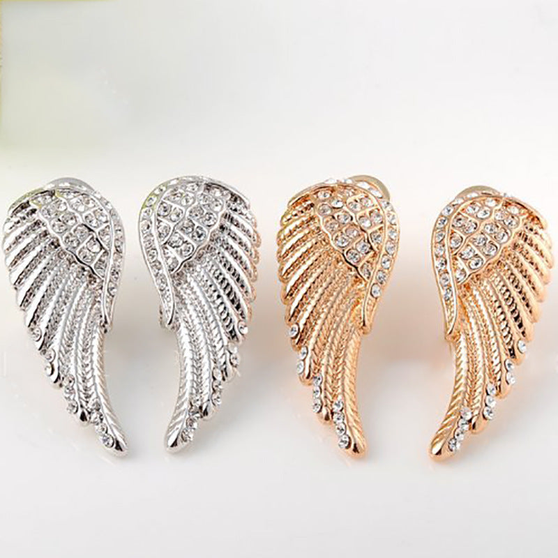 Angel wings earrings