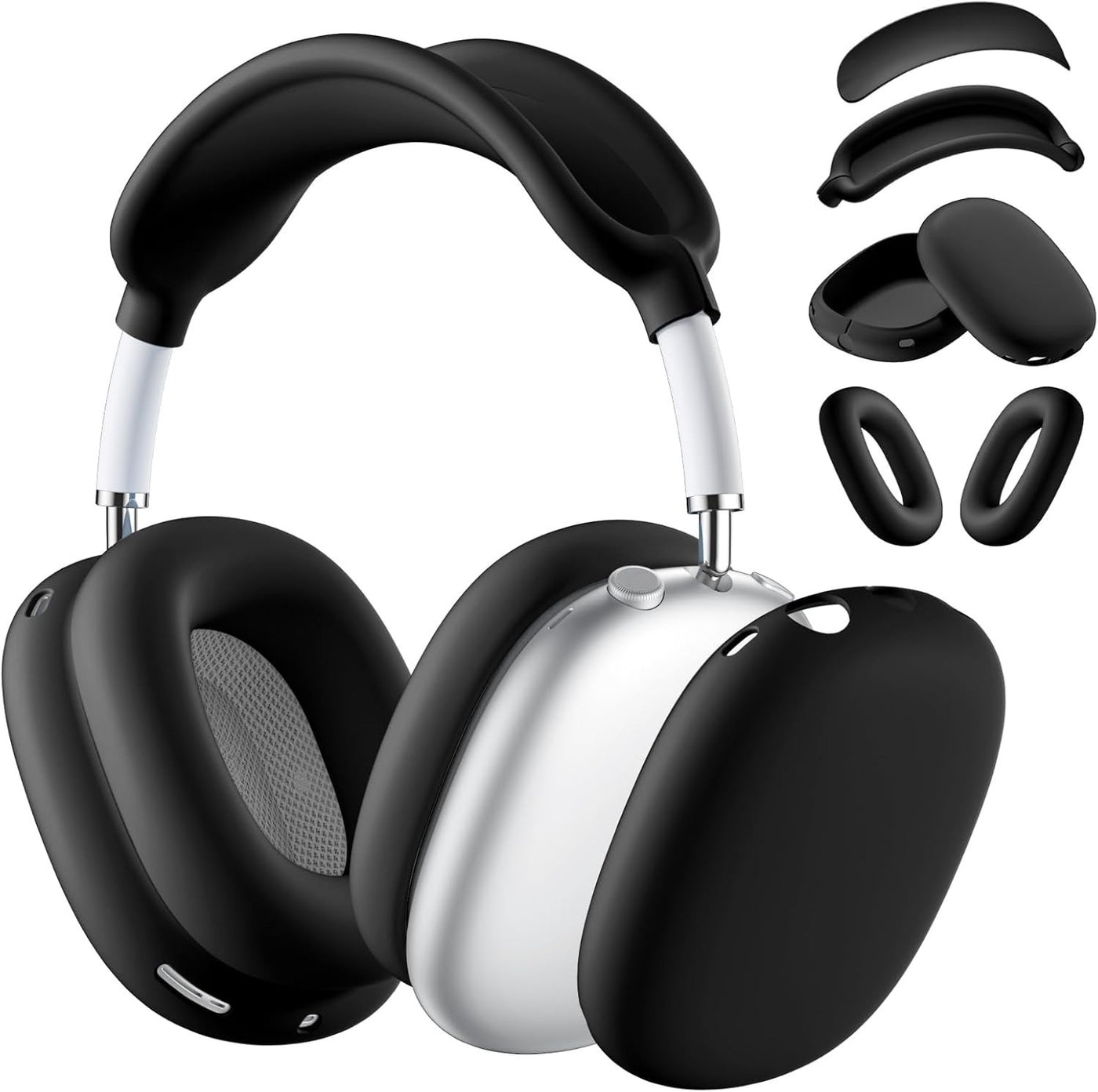 Earphone Case Silicone Earphone Case Bluetooth Headphone Case Head-mounted Protective Case