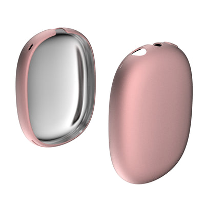 Electroplated Frosted Transparent Earphone Cover For AirPods Max TPU