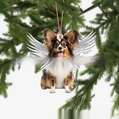 Labrador Retriever Pet Dog Wings Decorations With Angel Wings