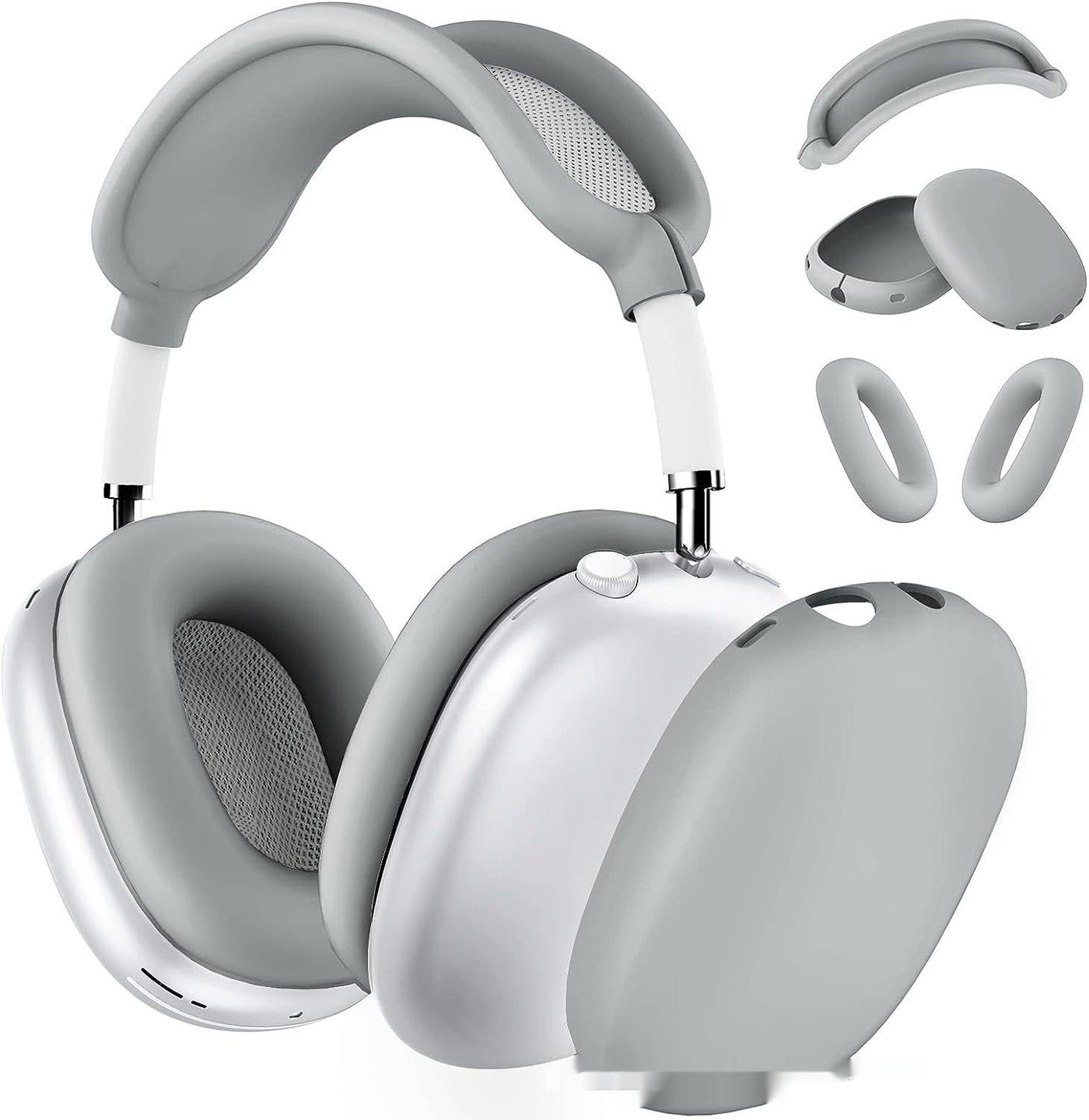 Earphone Case Silicone Earphone Case Bluetooth Headphone Case Head-mounted Protective Case