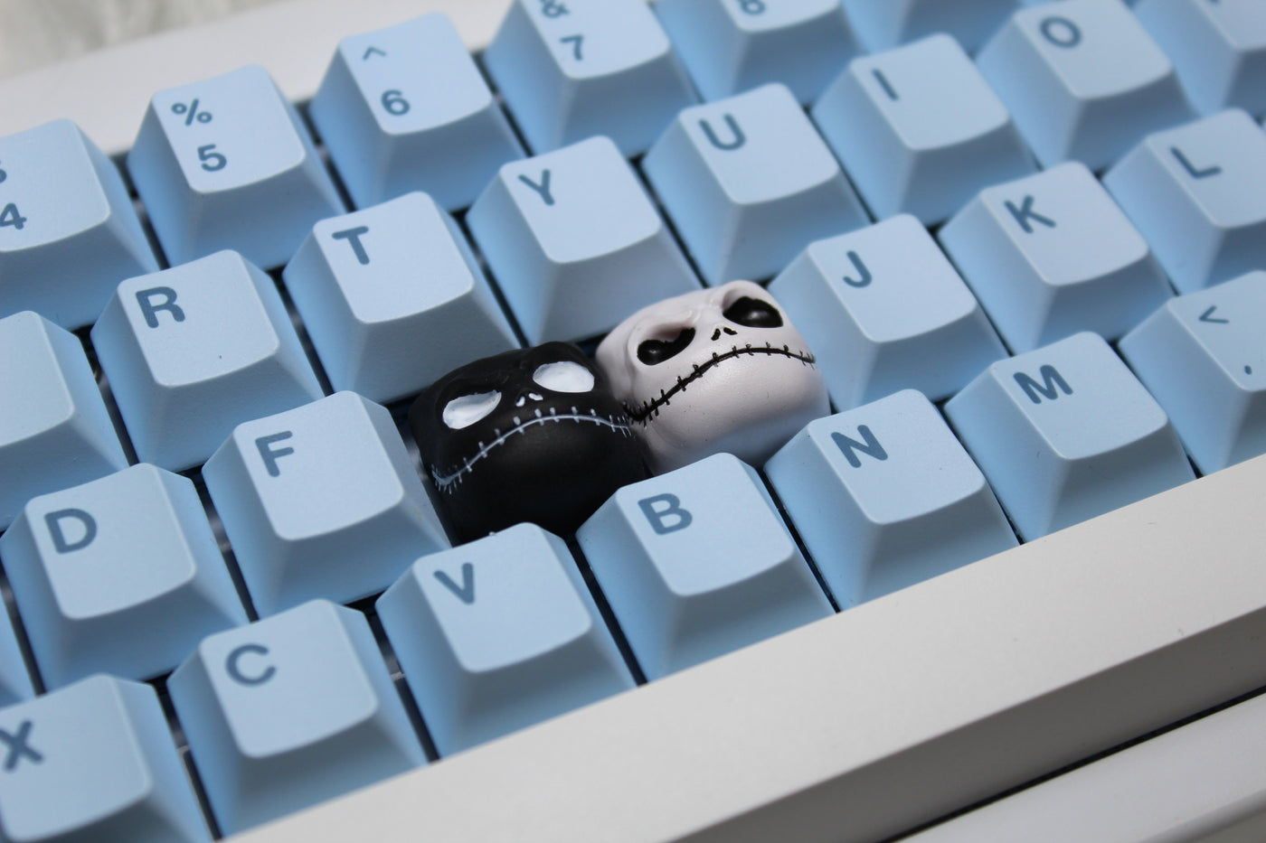 A Christmas Night Pumpkin King Keycap