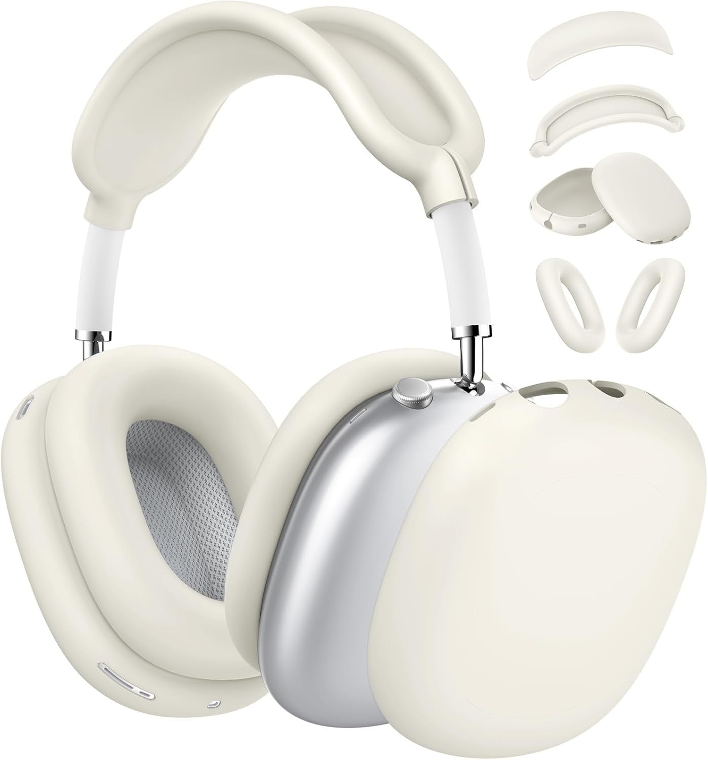 Earphone Case Silicone Earphone Case Bluetooth Headphone Case Head-mounted Protective Case