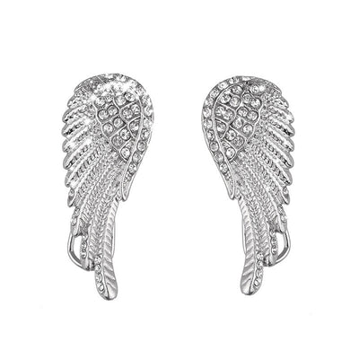 Angel wings earrings
