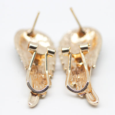 Angel wings earrings