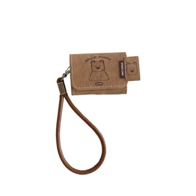 Leather Brown 23 Generation Wireless Bluetooth Headset Protective Cover