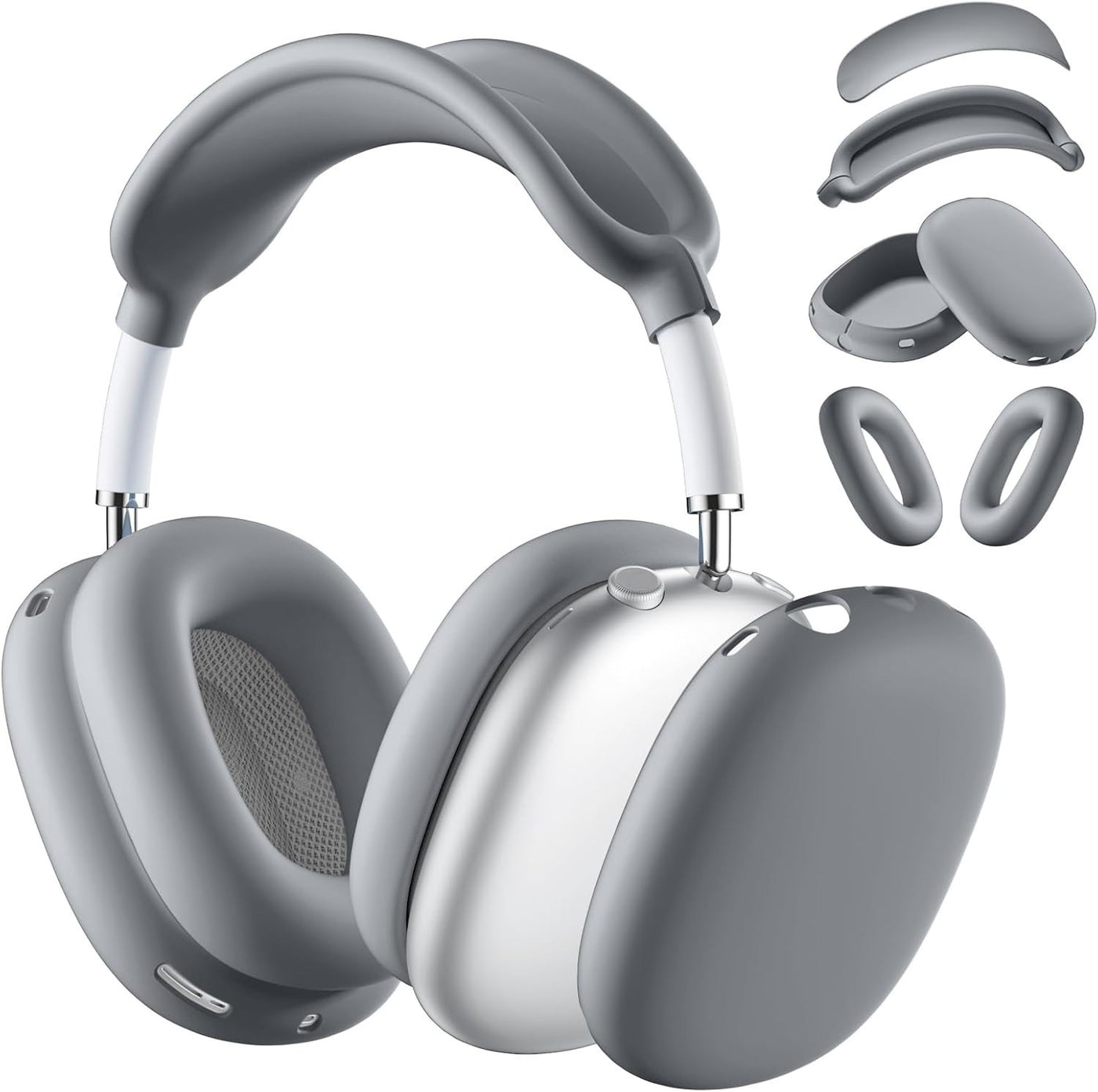 Earphone Case Silicone Earphone Case Bluetooth Headphone Case Head-mounted Protective Case