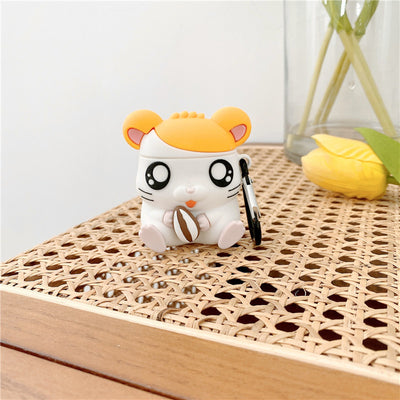 Hamtaro Hamster Wireless Bluetooth Earphone Cover Soft