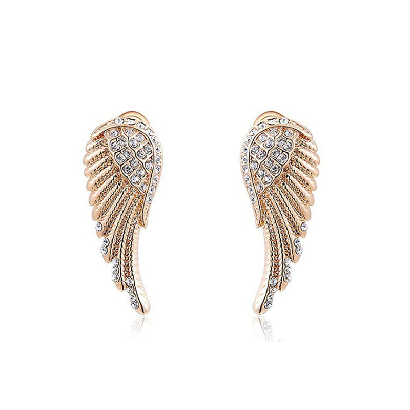 Angel wings earrings