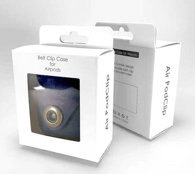 Compatible with Apple, AirPods leather earphone cover