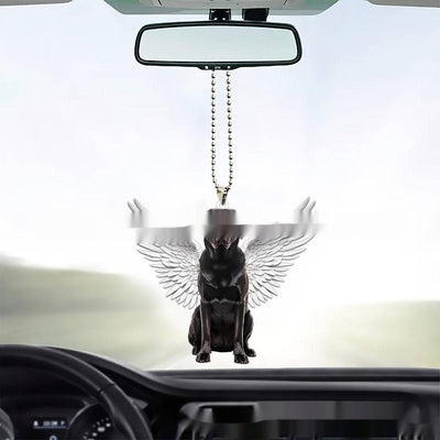 Labrador Retriever Pet Dog Wings Decorations With Angel Wings