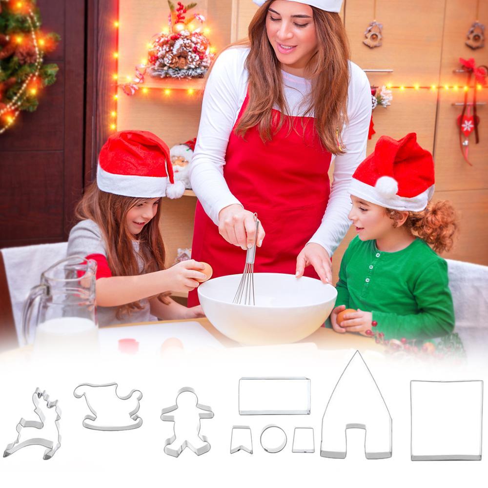 Christmas Cookie Mold Christmas Decorations For Make a  Cookie House