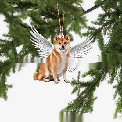 Labrador Retriever Pet Dog Wings Decorations With Angel Wings