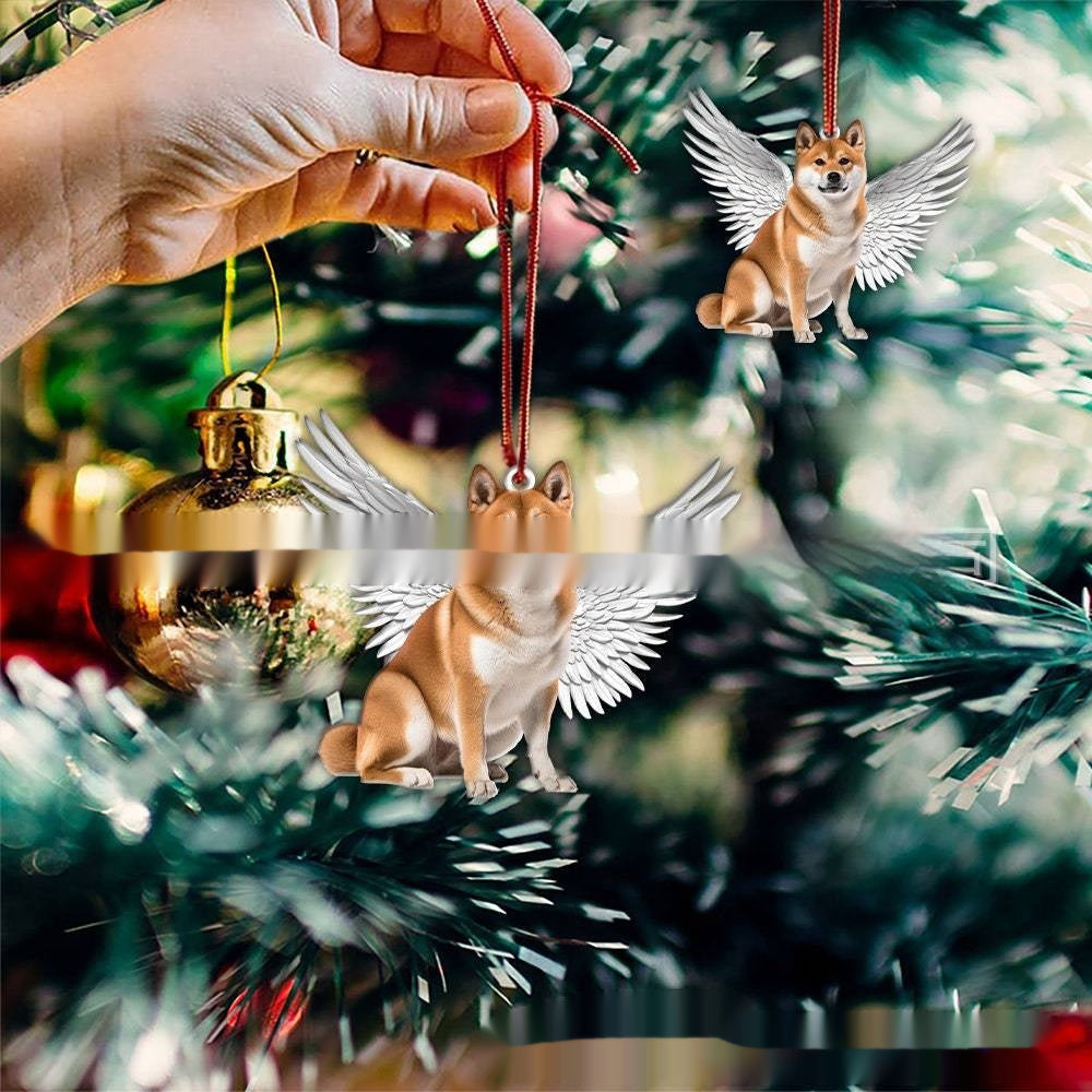 Labrador Retriever Pet Dog Wings Decorations With Angel Wings