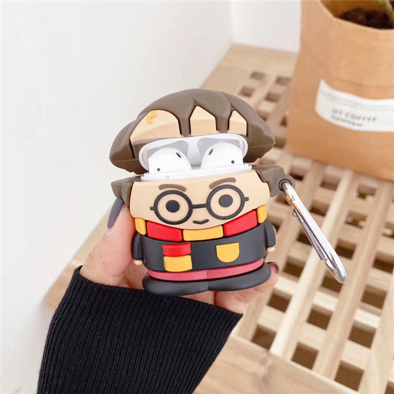 Cartoon Boy Suitable For AirPods Pro Protective Case 23 Generation Bluetooth Headset Soft Case Tide