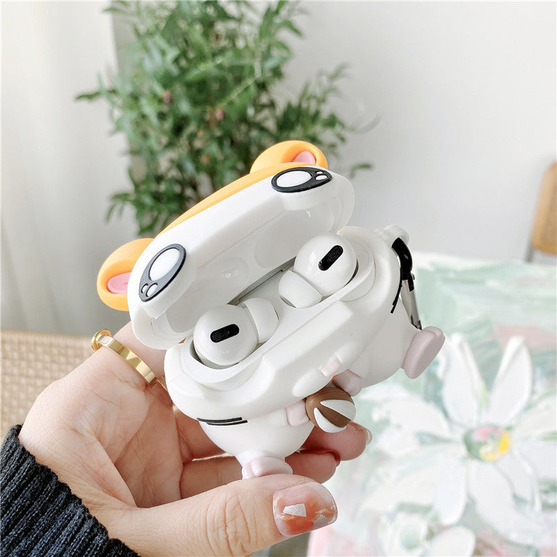 Hamtaro Hamster Wireless Bluetooth Earphone Cover Soft
