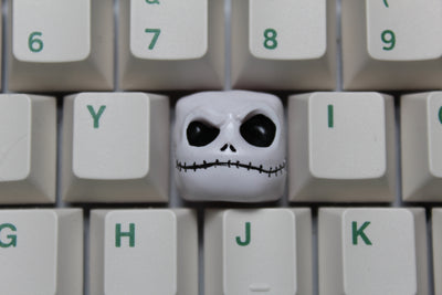 A Christmas Night Pumpkin King Keycap