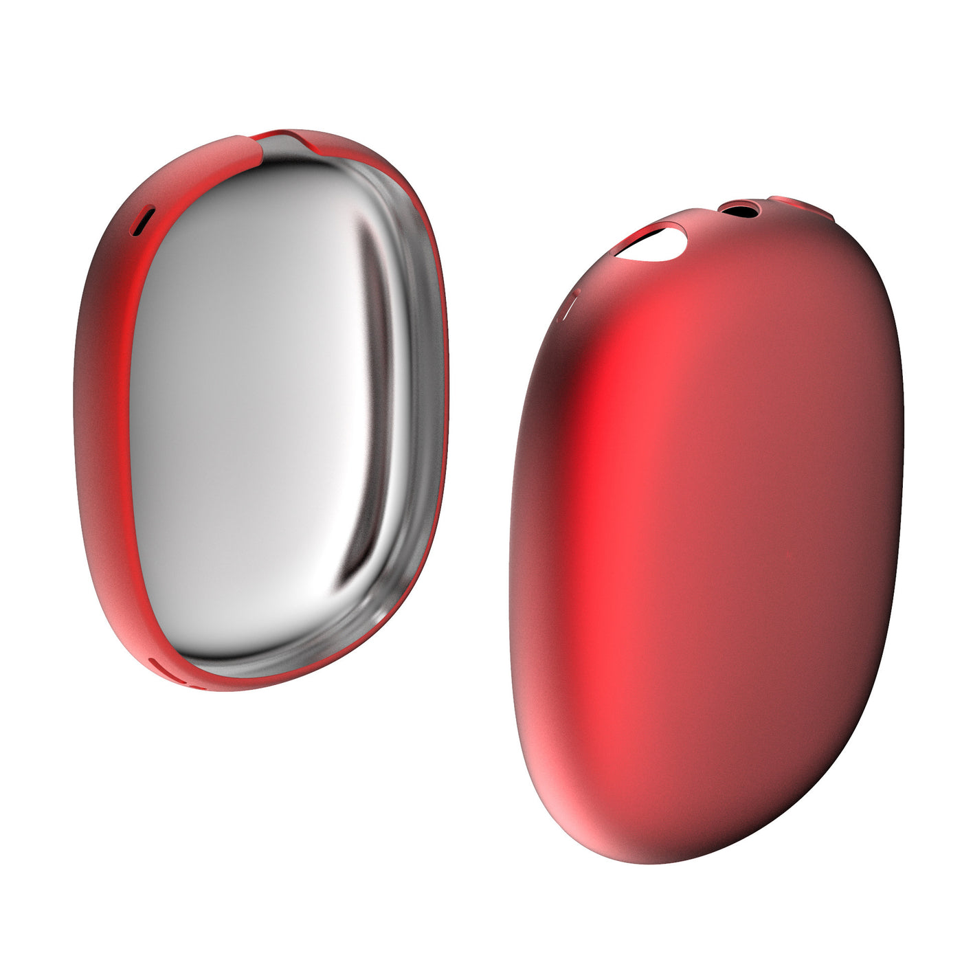 Electroplated Frosted Transparent Earphone Cover For AirPods Max TPU