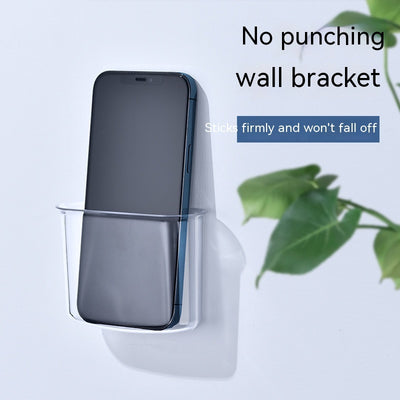 Punch Free Paste Mobile Phone Charging And Placing Bracket