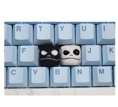 A Christmas Night Pumpkin King Keycap